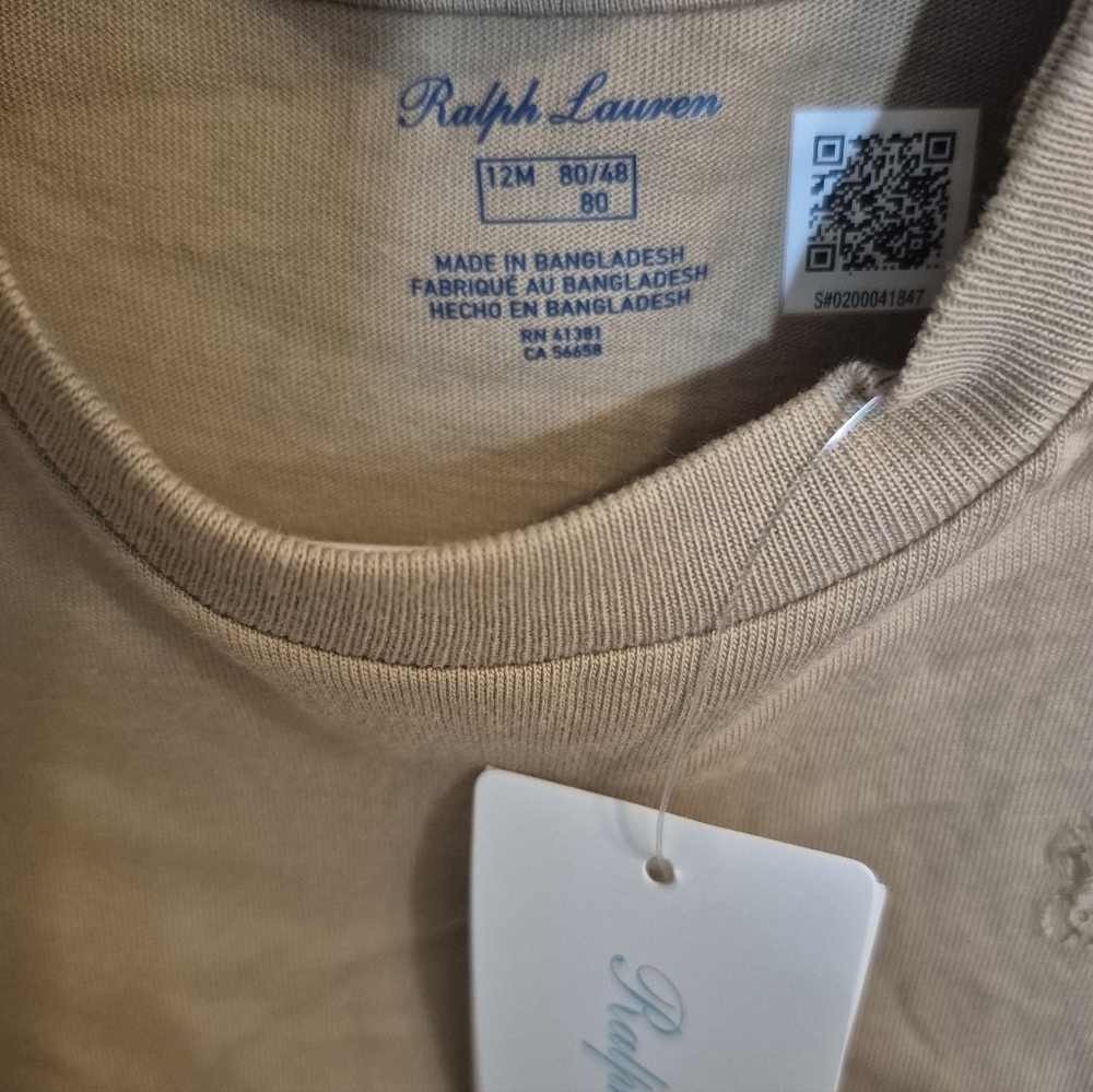 Ralph Lauren Tan T-Shirt